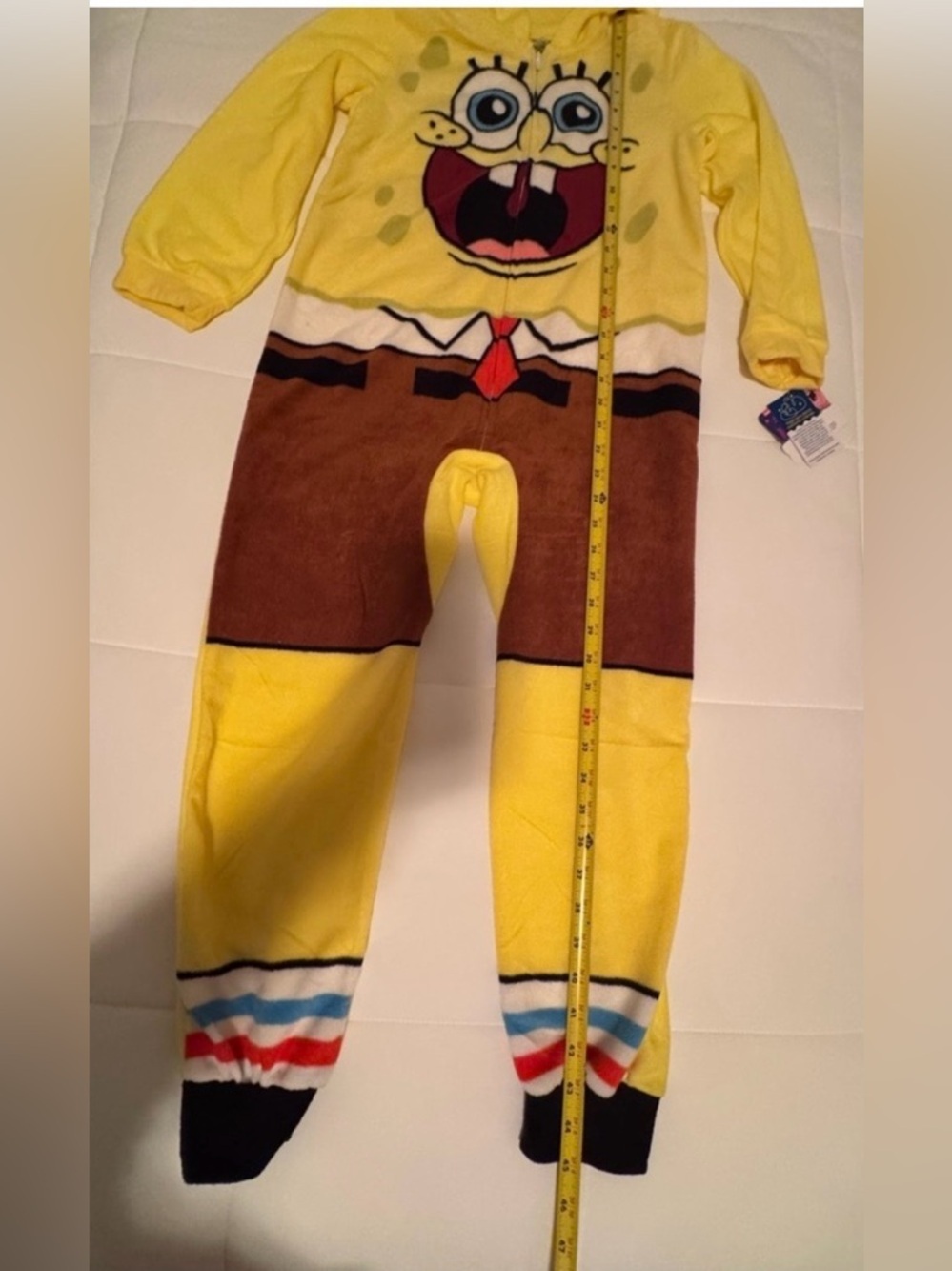 NWT SpongeBob SquarePants Yellow
Kids Pajamas Size Medium 8" - Picture 3 of 13